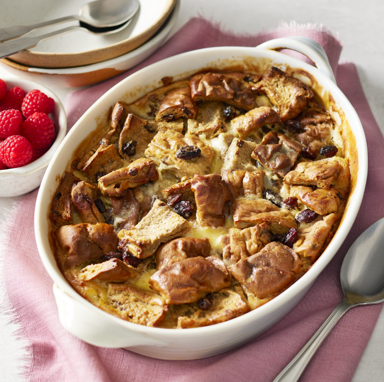 GF Fruity Bun Pudding | Warburtons Gluten Free